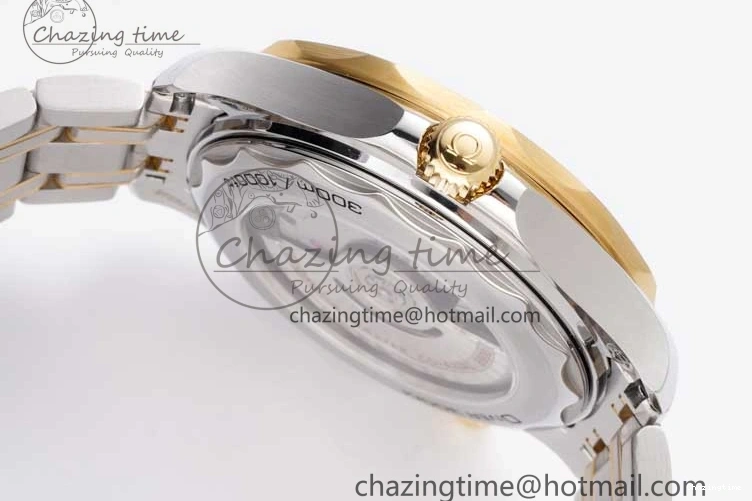 0118 ZeroBulk Seamaster Diver 300M SS YG Blue Ceramic Bezel JVSF 1:1 Best Edition Blue Dial on SS YG Bracelet A 7784